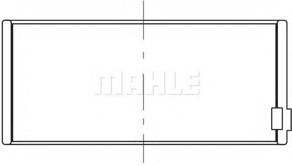 MAHLE ORIGINAL 007PL21686025 Шатунний підшипник
