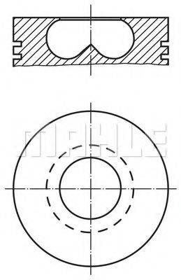 MAHLE ORIGINAL 0082700 Поршень