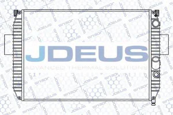 JDEUS 014N06 Радіатор, охолодження двигуна