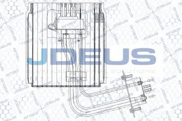 JDEUS RA9140021 Випарник, кондиціонер