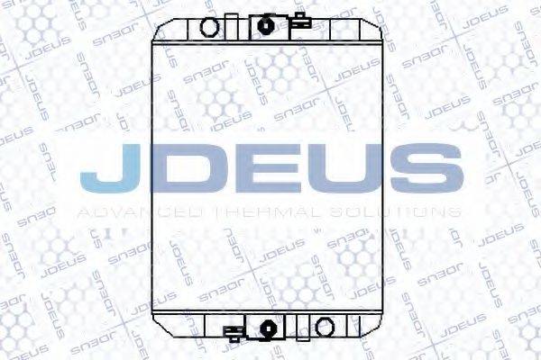 JDEUS 108M01 Радіатор, охолодження двигуна