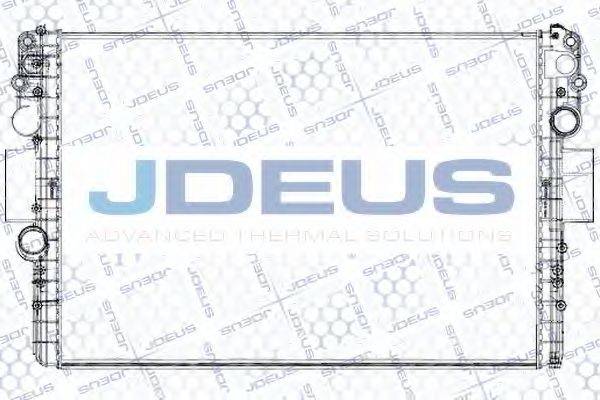 JDEUS RA0140040 Радіатор, охолодження двигуна