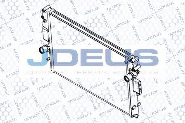 JDEUS RA0140060 Радіатор, охолодження двигуна