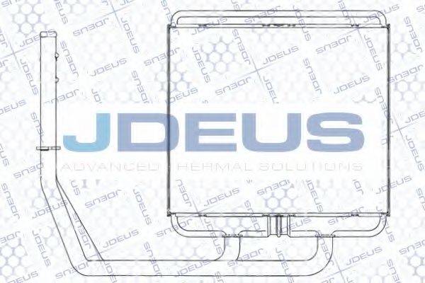 JDEUS RA2140061 Теплообмінник, опалення салону