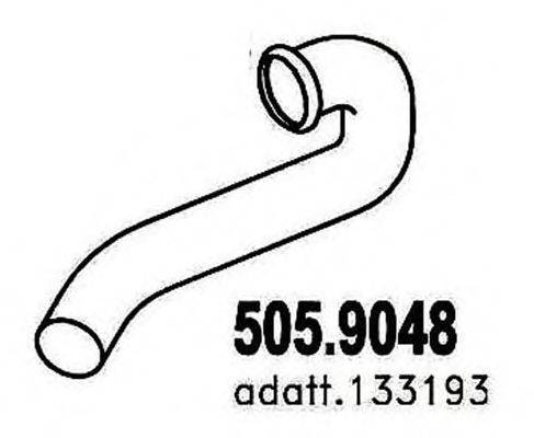 ASSO 5059048 Труба вихлопного газу