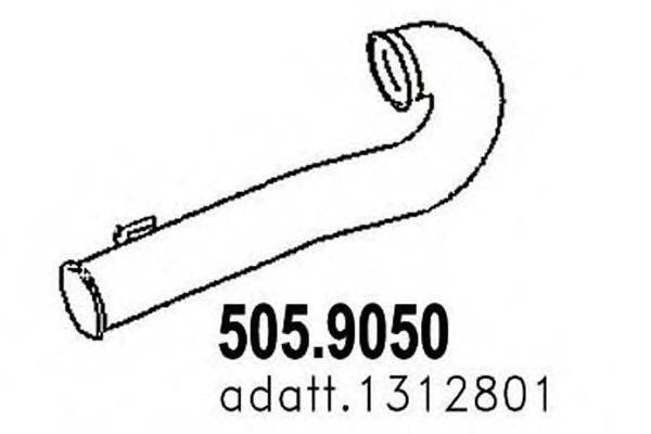 ASSO 5059050 Труба вихлопного газу