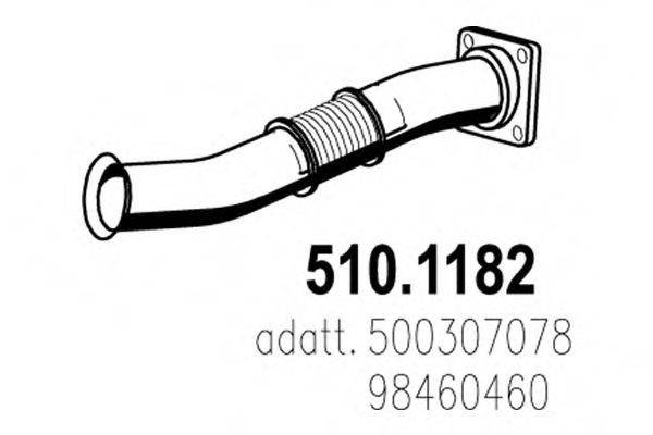 ASSO 5101182 Труба вихлопного газу