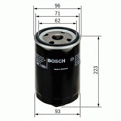 BOSCH 0451104015 Масляний фільтр