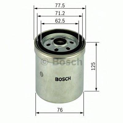 BOSCH 1457434432 Паливний фільтр