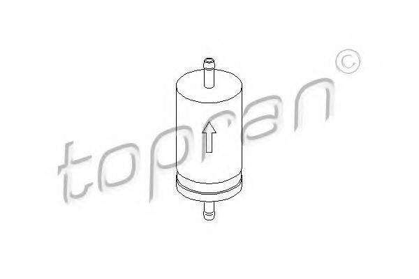 TOPRAN 103993 Паливний фільтр