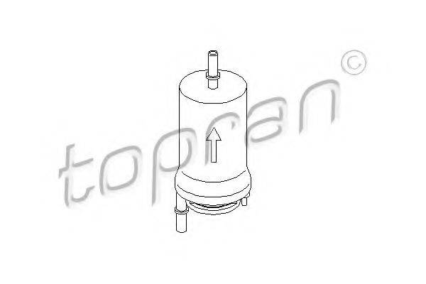 TOPRAN 109656 Паливний фільтр