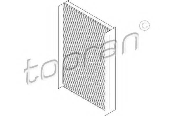 TOPRAN 111660 Фільтр, повітря у внутрішньому просторі