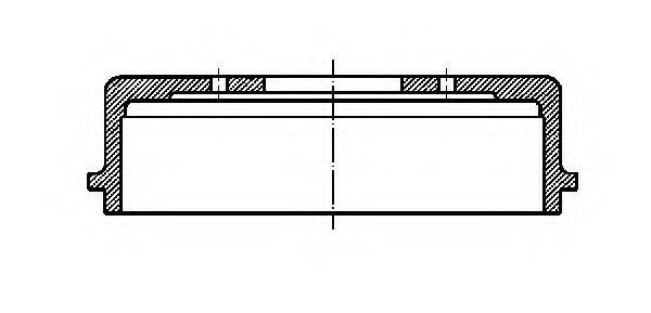 CIFAM 700134 Гальмівний барабан