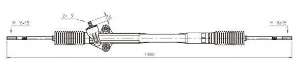GENERAL RICAMBI IV4003 Рульовий механізм