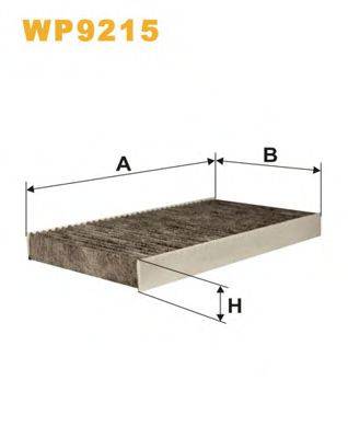 WIX FILTERS WP9215 Фільтр, повітря у внутрішньому просторі