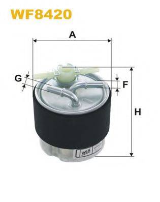 WIX FILTERS WF8420 Паливний фільтр