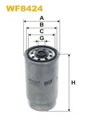 WIX FILTERS WF8424 Паливний фільтр