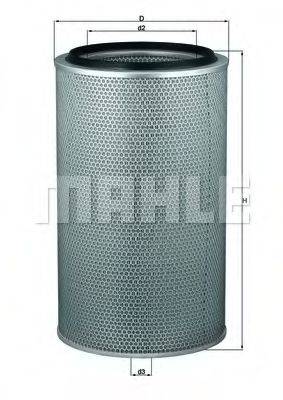 KNECHT LX1021 Повітряний фільтр