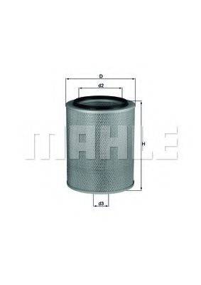 KNECHT LX531 Повітряний фільтр