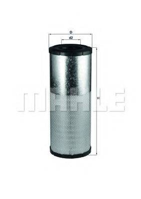 KNECHT LX1242 Повітряний фільтр