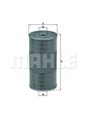 KNECHT OX55D Масляний фільтр