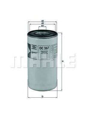 KNECHT OC267 Масляний фільтр