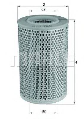 KNECHT LX609 Повітряний фільтр