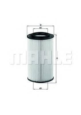 KNECHT OX773D Масляний фільтр
