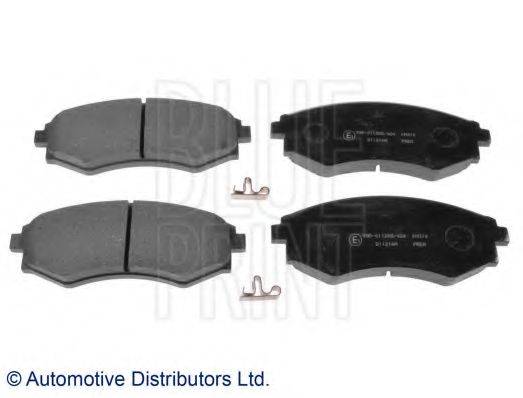 BLUE PRINT ADG042101 Комплект гальмівних колодок, дискове гальмо