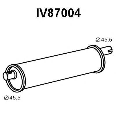 VENEPORTE IV87004 Глушник вихлопних газів кінцевий
