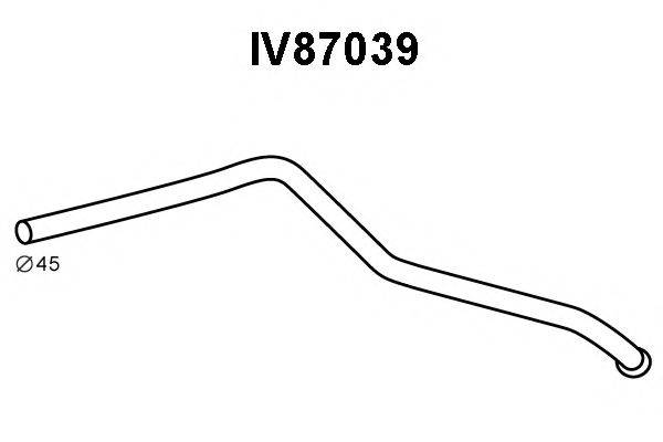 VENEPORTE IV87039 Труба вихлопного газу