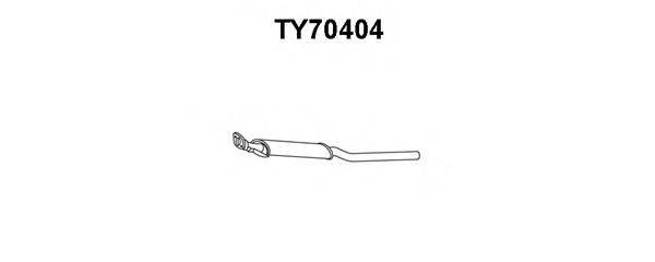 VENEPORTE TY70404 Передглушувач вихлопних газів