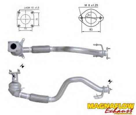 MAGNAFLOW 68810 Каталізатор