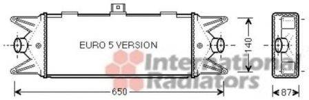 VAN WEZEL 28004099 Інтеркулер