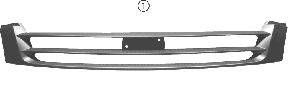 VAN WEZEL 2815510 решітка радіатора