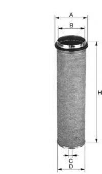 UNIFLUX FILTERS XA1795 Фільтр додаткового повітря