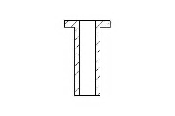TEXTAR 87001500 Заклепка, накладки барабанного гальма