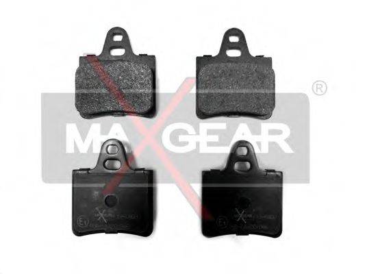 MAXGEAR 190400 Комплект гальмівних колодок, дискове гальмо