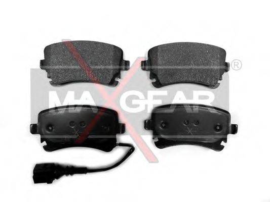MAXGEAR 190497 Комплект гальмівних колодок, дискове гальмо