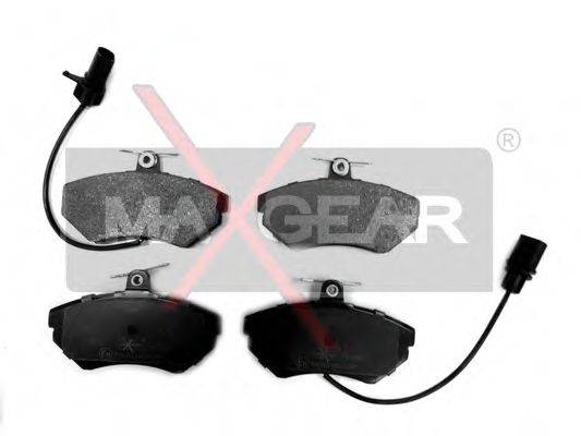 MAXGEAR 190506 Комплект гальмівних колодок, дискове гальмо