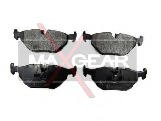 MAXGEAR 190527 Комплект гальмівних колодок, дискове гальмо