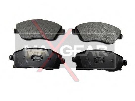 MAXGEAR 190566 Комплект гальмівних колодок, дискове гальмо
