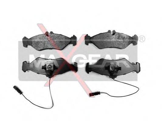 MAXGEAR 190597 Комплект гальмівних колодок, дискове гальмо