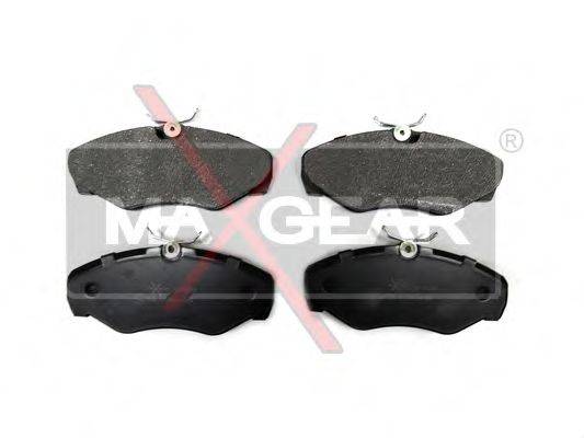 MAXGEAR 190610 Комплект гальмівних колодок, дискове гальмо