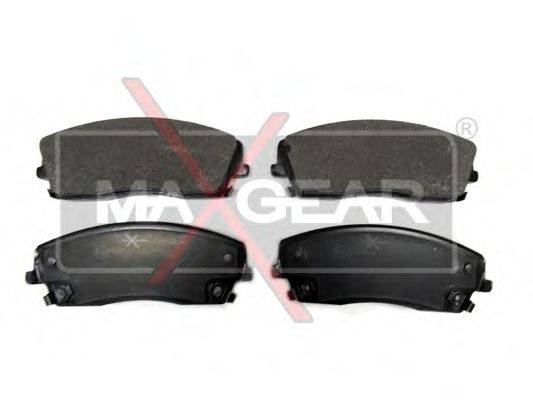 MAXGEAR 190624 Комплект гальмівних колодок, дискове гальмо
