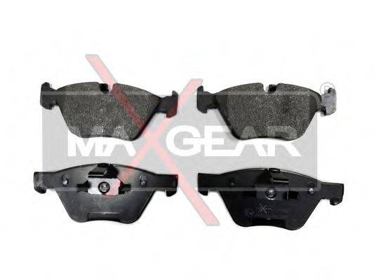 MAXGEAR 190637 Комплект гальмівних колодок, дискове гальмо
