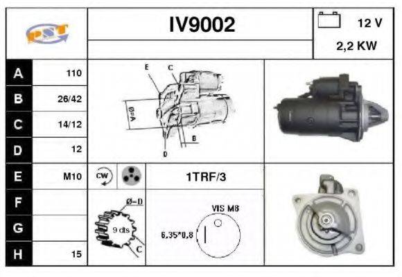 SNRA IV9002 Стартер