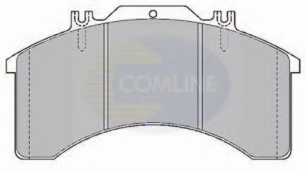COMLINE CBP9016 Комплект гальмівних колодок, дискове гальмо
