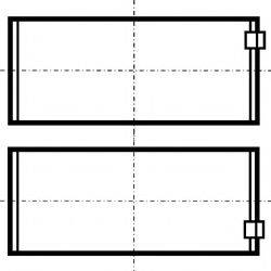 KOLBENSCHMIDT 79389600 Шатунний підшипник