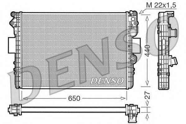 NPS DRM12002 Радіатор, охолодження двигуна